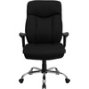 image:imageFlash Furniture Hercules Series Big amp Tall LeatherSoft Swivel Office Chair Ergonomic HighBack Executive Chair with Full Headrest Padded Seat BlackBlack Fabric