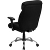 image:imageFlash Furniture Hercules Series Big amp Tall LeatherSoft Swivel Office Chair Ergonomic HighBack Executive Chair with Full Headrest Padded Seat BlackBlack Fabric