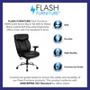 image:imageFlash Furniture Hercules Series Big amp Tall LeatherSoft Swivel Office Chair Ergonomic HighBack Executive Chair with Full Headrest Padded Seat BlackBlack Leathersoft
