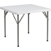 image:imageFlash Furniture Hercules Series Metal Folding Chairs with Padded Seats  Set of 4 Gray Metal Folding Chairs amp Elon 285Foot Square Granite White Plastic Folding TableGray FabricGray Frame