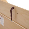 image:imageFlash Furniture Hercules Wooden 5Section School Coat Locker with Bench Cubbies and Storage Hooks Preschool Cubby Organizer 48H x 48L Natural315H  3 Shelves