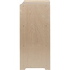 image:imageFlash Furniture Hercules Wooden 5Section School Coat Locker with Bench Cubbies and Storage Hooks Preschool Cubby Organizer 48H x 48L Natural36H  3 Shelves