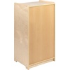 image:imageFlash Furniture Hercules Wooden 5Section School Coat Locker with Bench Cubbies and Storage Hooks Preschool Cubby Organizer 48H x 48L Natural36H  3 Shelves