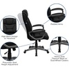 image:imageFlash Furniture High Back Black LeatherSoft Executive Swivel Office Chair with Arms 4925 x 2625 x 25