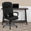 image:imageFlash Furniture High Back Black LeatherSoft Executive Swivel Office Chair with Arms 4925 x 2625 x 25