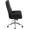 image:imageFlash Furniture High Back Black LeatherSoft Executive Swivel Office Chair with Flared Arms