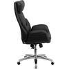 image:imageFlash Furniture High Back Black LeatherSoft Executive Swivel Office Chair with Lumbar Pillow and Arms