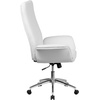 image:imageFlash Furniture High Back White LeatherSoft Executive Swivel Office Chair with Flared Arms