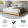 image:imageFlash Furniture Jasmine 8 Inch Green Tea Memory Foam Mattress  Charcoal Infused  Supportive Pressure Relief  CertiPURUS Certified Foam  Twin Mattress in a Box WhiteFull