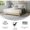 image:imageFlash Furniture Jasmine 8 Inch Green Tea Memory Foam Mattress  Charcoal Infused  Supportive Pressure Relief  CertiPURUS Certified Foam  Twin Mattress in a Box WhiteQueen