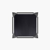 image:imageFlash Furniture Kai Commercial Grade IndoorOutdoor Bar Height Stool  Black Metal Frame  Black Poly Resin Seat  30 High  BacklessBlackBlack