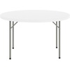 image:imageFlash Furniture Kathryn 4 Round Plastic Folding Event Table for Parties and Trade Shows Portable IndoorOutdoor Event Banquet Table Granite Dark GrayGranite White