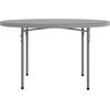 image:imageFlash Furniture Kathryn 4 Round Plastic Folding Event Table for Parties and Trade Shows Portable IndoorOutdoor Event Banquet Table Granite Dark GrayGrey