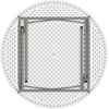 image:imageFlash Furniture Kathryn 4 Round Plastic Folding Event Table for Parties and Trade Shows Portable IndoorOutdoor Event Banquet Table Granite Dark GrayGranite White