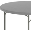 image:imageFlash Furniture Kathryn 4 Round Plastic Folding Event Table for Parties and Trade Shows Portable IndoorOutdoor Event Banquet Table Granite Dark GrayGrey
