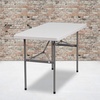 image:imageFlash Furniture Kathryn 4Foot Granite White Plastic Folding Table