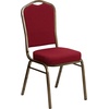 image:imageFlash Furniture Kathryn 6Foot Plastic Folding Training Table Set with 2 Crown Back Stack Chairs
