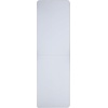 image:imageFlash Furniture Kathryn 8 Rectangular Adjustable Plastic Folding Event Table with Carrying Handle BiFold Table for IndoorOutdoor Events White