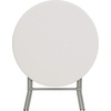 image:imageFlash Furniture Kathryn Commercial Grade 263Foot Round Granite White Plastic Folding TableClassic