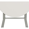 image:imageFlash Furniture Kathryn Commercial Grade 263Foot Round Granite White Plastic Folding TableClassic