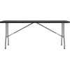 image:imageFlash Furniture Kathryn Commercial Grade 6Foot BiFold Granite Black Plastic Folding TableBlack