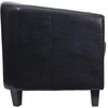image:imageFlash Furniture Katie Brown LeatherSoft Lounge ChairBlack