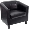 image:imageFlash Furniture Katie Brown LeatherSoft Lounge ChairBlack