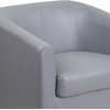 image:imageFlash Furniture Katie Brown LeatherSoft Lounge ChairGrey