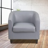 image:imageFlash Furniture Katie Brown LeatherSoft Lounge ChairGrey