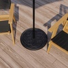 image:imageFlash Furniture Kona Tan 9 FT Round Umbrella with 15 Diameter Aluminum Pole with Crank and Tilt FunctionBronze
