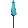image:imageFlash Furniture Kona Tan 9 FT Round Umbrella with 15 Diameter Aluminum Pole with Crank and Tilt FunctionTeal