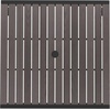 image:imageFlash Furniture Lark Outdoor Patio Bistro Dining Table with Faux Teak Poly Slats 30 SquareGray Wash Teak