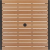 image:imageFlash Furniture Lark Outdoor Patio Bistro Dining Table with Faux Teak Poly Slats 30 SquareTeak