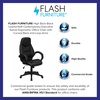 image:imageFlash Furniture Leonard High Back Black LeatherSoft Contemporary Executive Swivel Ergonomic Office Chair with Curved Back and Loop Arms