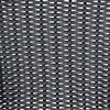 image:imageFlash Furniture Lila Commercial Grade Rattan IndoorOutdoor Commercial Restaurant Barstool  Rattan Seat and Back  Footrest  GrayBlack