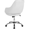 image:imageFlash Furniture Madrid Home and Office Upholstered MidBack Chair in White LeatherSoftWhite Leathersoft