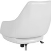 image:imageFlash Furniture Madrid Home and Office Upholstered MidBack Chair in White LeatherSoftWhite Leathersoft