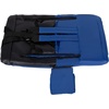 image:imageFlash Furniture Malta Extra Wide Portable Stadium Seat for Bleachers or Benches Padded Stadium Chair with Backpack Straps and Storage 265 lb Weight Capacity RedBlue