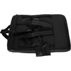 image:imageFlash Furniture Malta Extra Wide Portable Stadium Seat for Bleachers or Benches Padded Stadium Chair with Backpack Straps and Storage 265 lb Weight Capacity RedBlack