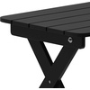 image:imageFlash Furniture Manchester Commercial 3Piece Rocking ChairsTable Set 2 Contemporary Rocking Chairs End Table HDPE Construction AllWeather Use BlackBlack