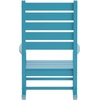 image:imageFlash Furniture Manchester Commercial Grade Outdoor Rocking Chair AllWeather HDPE IndoorOutdoor Rocker BlueBlue