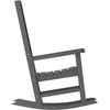 image:imageFlash Furniture Manchester Commercial Grade Outdoor Rocking Chair AllWeather HDPE IndoorOutdoor Rocker BlueGrey