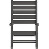 image:imageFlash Furniture Manchester Commercial Grade Outdoor Rocking Chair AllWeather HDPE IndoorOutdoor Rocker BlueGrey