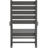 image:imageFlash Furniture Manchester Commercial Grade Outdoor Rocking Chair AllWeather HDPE IndoorOutdoor Rocker BlueGrey