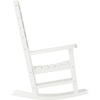 image:imageFlash Furniture Manchester Commercial Grade Outdoor Rocking Chair AllWeather HDPE IndoorOutdoor Rocker BlueWhite