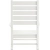 image:imageFlash Furniture Manchester Commercial Grade Outdoor Rocking Chair AllWeather HDPE IndoorOutdoor Rocker BlueWhite