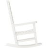 image:imageFlash Furniture Manchester Commercial Grade Outdoor Rocking Chair AllWeather HDPE IndoorOutdoor Rocker BlueWhite