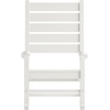 image:imageFlash Furniture Manchester Commercial Grade Outdoor Rocking Chair AllWeather HDPE IndoorOutdoor Rocker BlueWhite