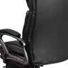image:imageFlash Furniture Martin High Back Black LeatherSoft Executive Reclining Ergonomic Swivel Office Chair with Outer Lumbar Cushion and Arms