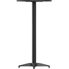 image:imageFlash Furniture Metal Bar Table  Aluminum Patio Table  Mellie 235H Round Bar Height Table  IndoorOutdoor  BlackBlack